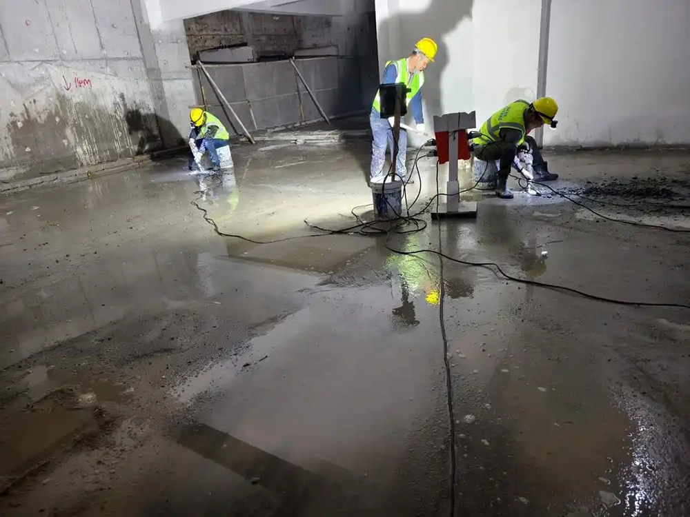 泰安泰山区地下室堵漏